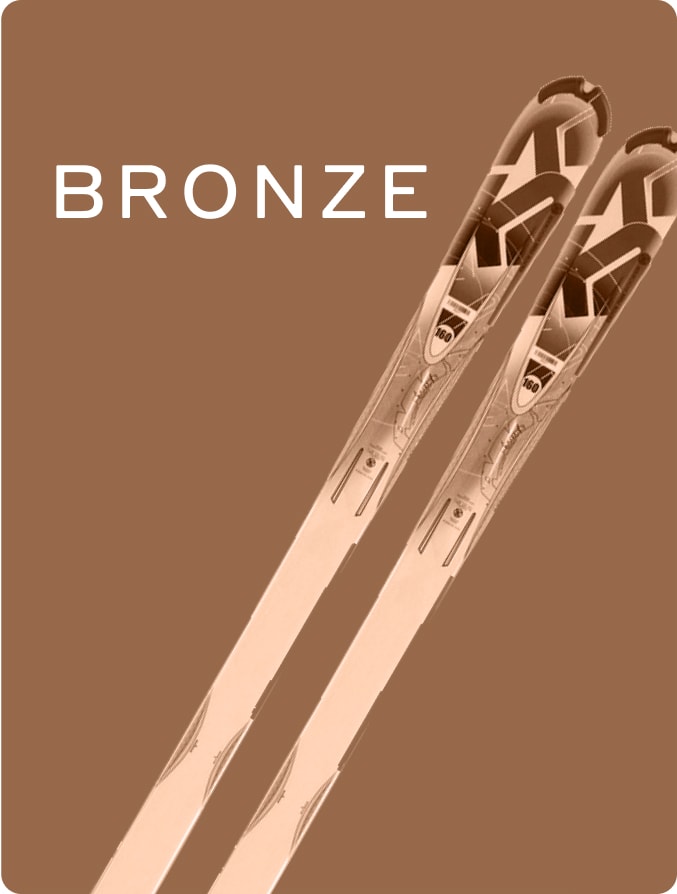 Virgin Islands Ski Rentals - Bronze Ski Rental Package